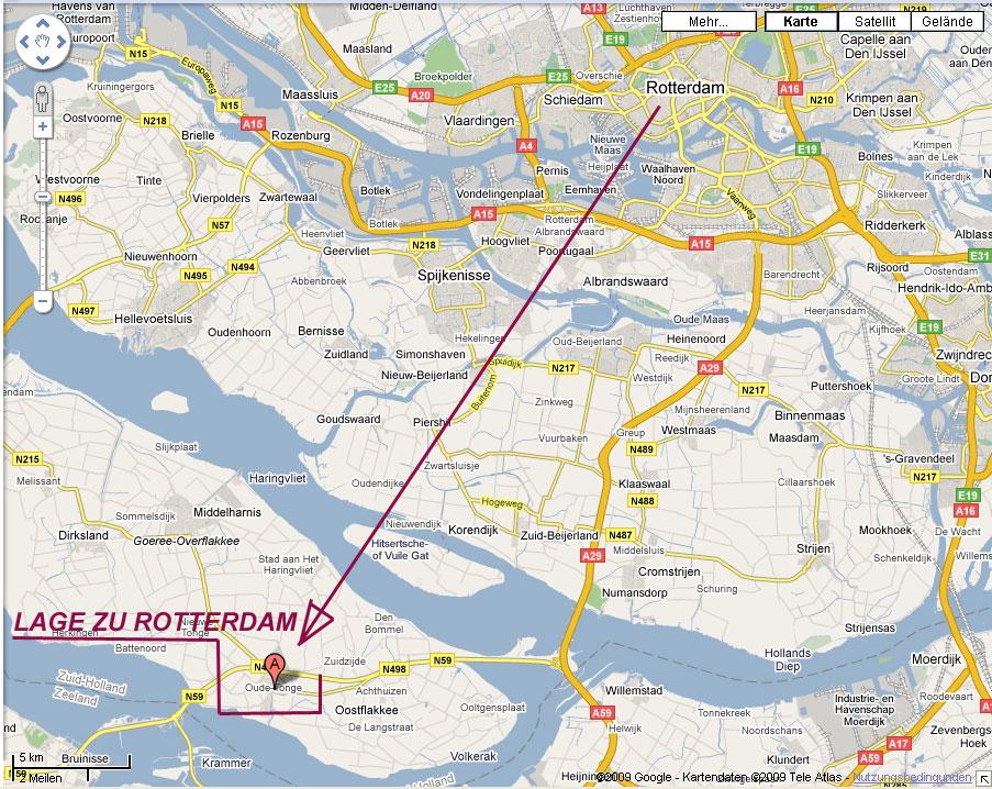Die interessantesten Städte der Umgebung sind Zierikzee, Goes, Vlissingen, Middelburg, Rotterdam und Delft.