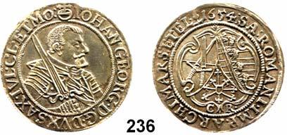 28 Deutsche Münzen und Medaillen Sachsen Johann Georg I.
