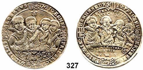 36 Deutsche Münzen und Medaillen Sachsen - Weimar Johann Ernst