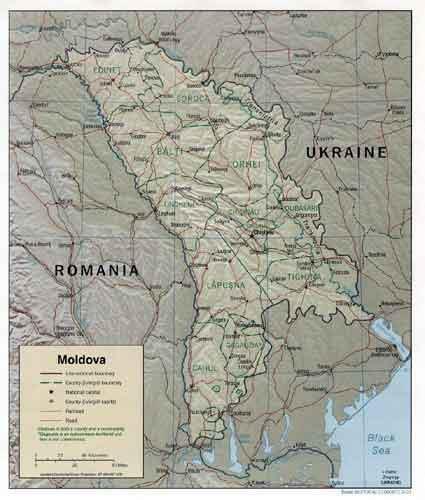 Türken, Russen und Rumänen besetzten im Laufe der Zeit das Land. 1991 erklärte Moldawien seine Unabhängigkeit.
