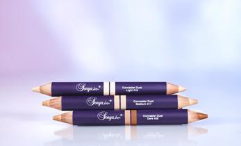 Zwei Farbtöne pro Stift für einen individuellen Farbauftrag: Die weiche,