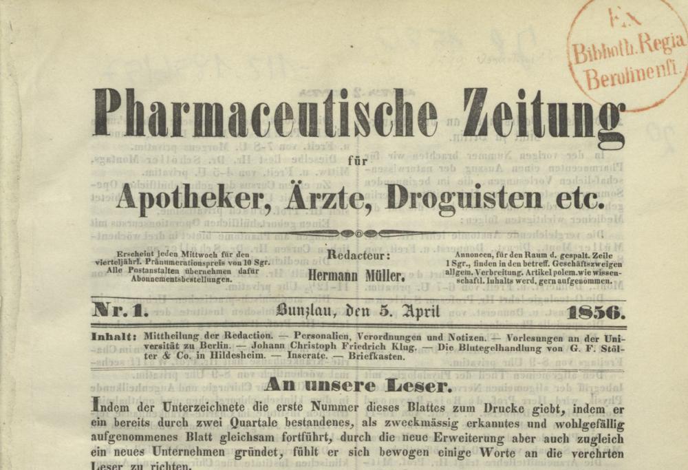 Pharmazeutische Zeitung Kooperation mit der 16.