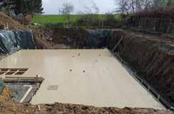 Generell sollte eine ausreichende Frühfestigkeit des Betons gesichert sein. Der Mindestzementgehalt sollte zwischen 310 und 340 kg/m³ und der Wasserzementwert zwischen 0,5 und 0,55 liegen.