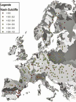 Darüber hinaus werden die hydrologischen Kennwerte aus in sich homogen großskaligen paneuropäischen Datensätzen abgeleitet.