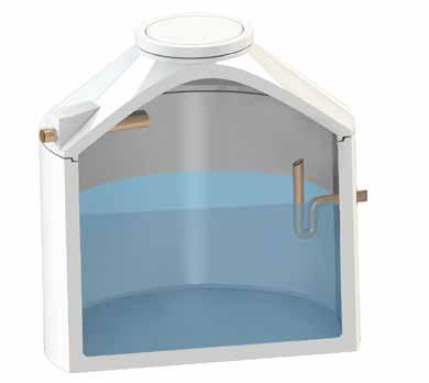 Filterpaket garten Filterkorb mit Zulaufrohr, Anschlusskapazität bis 250 m 2 Dachfläche, Maschenweite ca. 1 mm und Überlaufsifon mit Tierschutz. Inkl.