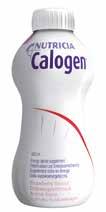 Calogen 405 per 3 x 30 ml kcal Eiweiß 0 g Ballaststoffe 0 g Calogen ist eine Fettemulsion zur Energieanreicherung auf Basis von pflanzlichen Fetten.