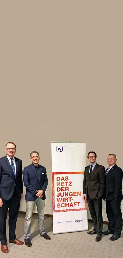 IHK-NEWS Foto: Malte Reiter Neuer Vorstand für die Remscheider Wirtschafts junioren Mit neu gewähltem Vorstand starten die Wirtschaftsjunioren Remscheid in das Jahr 2017.