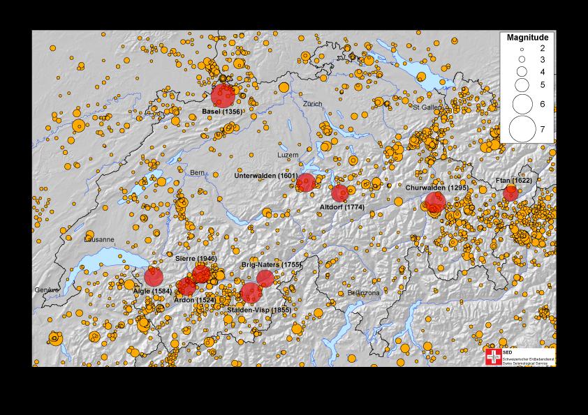 Erdbeben Schweiz Schweiz hat