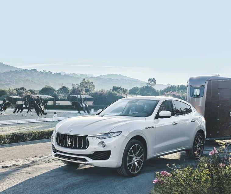 DIE NEUE EXKLUSIVITÄT IM TAL MASERATI Abbildung enthält Sonderausstattung Maserati Levante Der Maserati unter den SUVs. Ab 69.