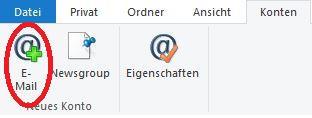 Einrichtung mit Windows Live Mail