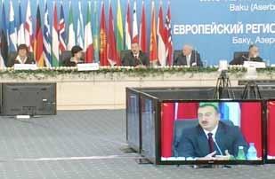 2 Bericht über die Einundsechzigste Tagung des Regionalkomitees für Europa Ansprache des Präsidenten von Aserbaidschan Seine Exzellenz Herr Ilham Aliyev, Präsident von Aserbaidschan, hieß die