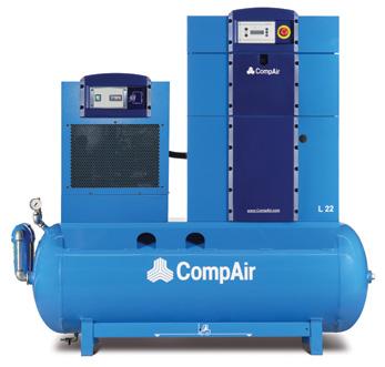 Ein CompAir Druckluftsystem verwendet ausschließlich neueste Technologie und energieeffiziente Lösungen mit