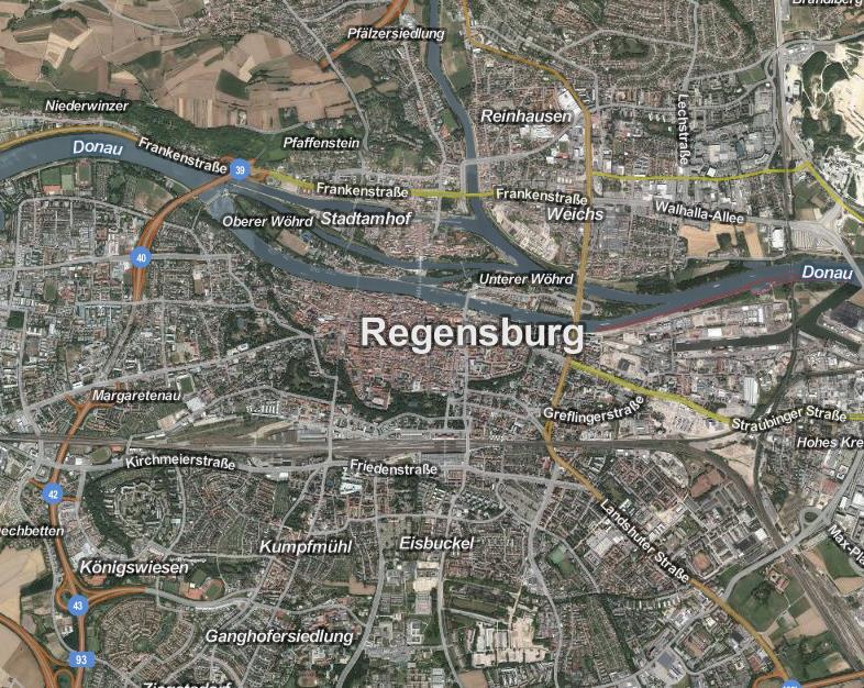 Lage Regensburg ist eine der ältesten Städte Deutschlands. Bereits 179 nach Christus wurde ein römisches Lager namens Castra Regina von Marc Aurel gegründet.