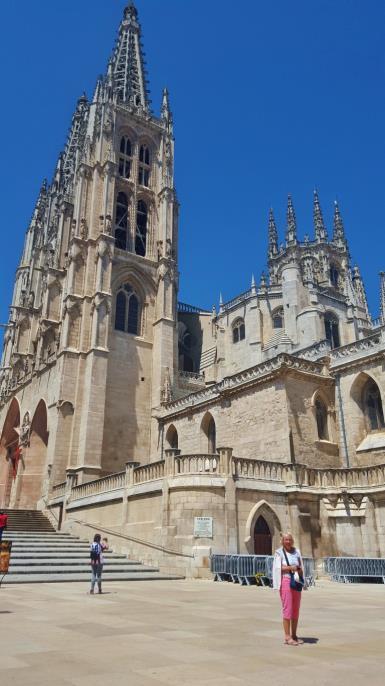 Stadt, die Kathedrale von Burgos.