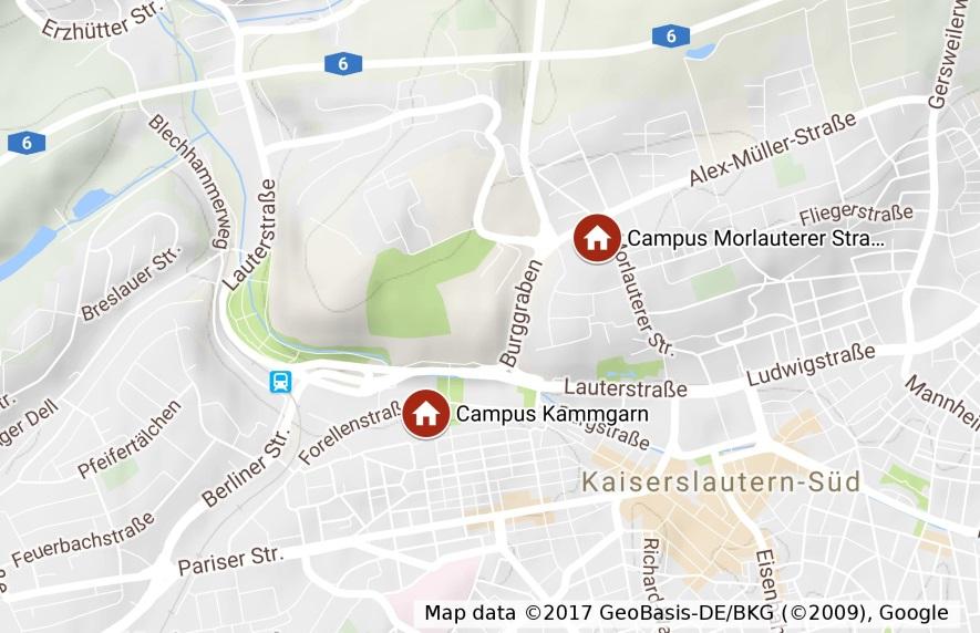 HS Koblenz Hochschule Kaiserslautern Angewandte Ingenieurwissenschaften Campus Kaiserslautern