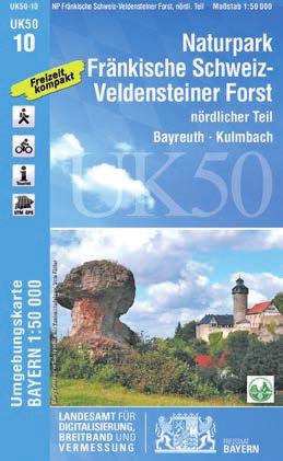 000 Naturpark Fränkische Schweiz - Veldensteiner Forst, nördl. Teil am Jakobsweg vor der Basilika vor. Ich freue mich, dass unsere Tourismusregion mit dieser aktuellen Karte sehr gut abgebildet wird.