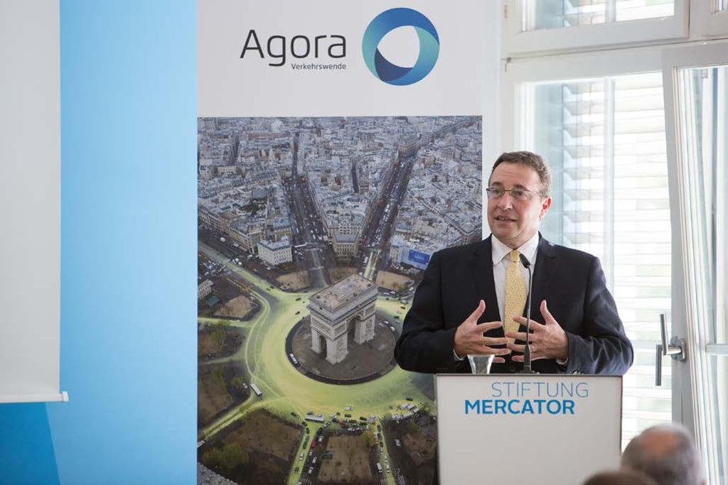 Der Rat der Agora Verkehrswende Vorsitzender: Achim Steiner, ehemals Under Secretary General of UN and Executive Director of UNEP.