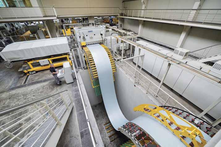 Stahlstandort Deutschland 19 Gebaut für die Zukunft Neue Produktionshalle bei Stahlo in Gera-Langenberg Gera. Mit einer Investition von 45 Mill. plant Stahlo eine neue Produktionshalle von 22.