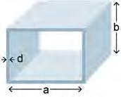 ALU Flachstahl Formrohre Fortsetzung rechteckig nach EN 573-3/755 10058 (DIN 1017) Werkstoff: S235JRG2 AlMgSi0,5 F22 - EN (WNR 10025 3.3206 EN AW-6060) Zolltarifnummer: 7608.1090 7214.