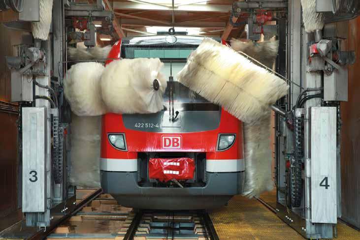 HCC Train & Truck Wash, sauer 735 wird in Nutzfahrzeugwaschanlagen, Zugwaschanlagen und Hochdruckreinigungsgeräten zum Vorbehandeln und Entfernen mineralischer