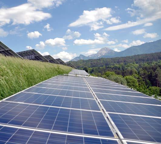 Die 06 erfolgreichsten im Süden Seit Beginn dieses Jahres erzeugt eine große Photovoltaik-Anlage auf dem Sonnenhügel in Auen umweltfreundlichen Strom.