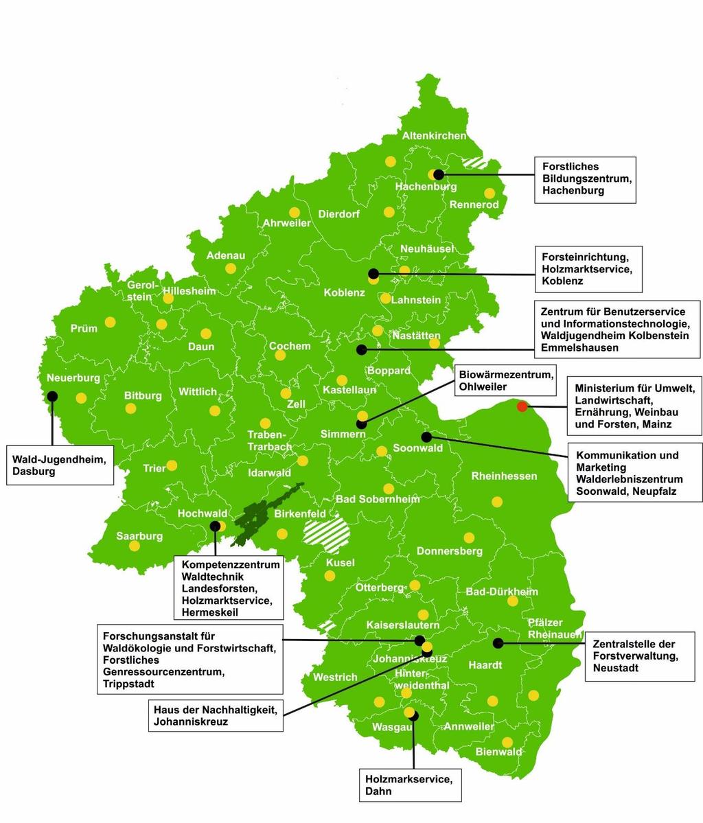 Regionaler PEFC-Waldbericht Rheinland-Pfalz 2015 27 Abbildung 6: Sitz der