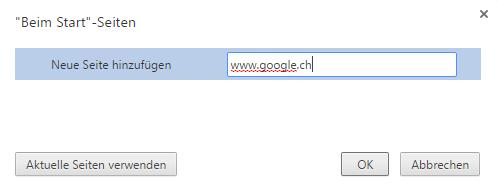 Startseite ändern im Google Chrome 1. Google Chrome starten 2. Klicke auf die Schaltfläche Mehr (das sind die 3 Punkte) rechts oben 3. Im neuen Fenster auf Einstellungen klicken (ca.