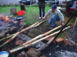 Outdoor-Küche Kochen auf der wilden Flamme Workshop Wann: Mittwoch, 5.