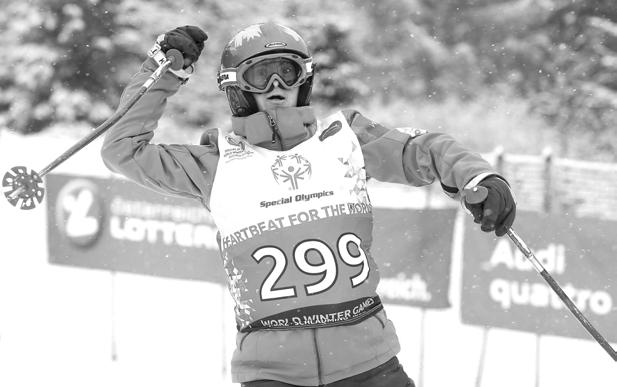 nationalen Winterspiele von Special Olympics mit viel Ausdauer und Motivation vorbereitet.