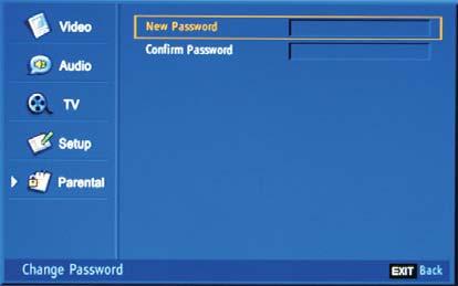 New Password Confirm Password Change