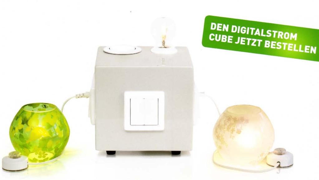 Mietgeräte Gebäudesystemtechnik digitalstrom pro Tag 9806901 digitalstrom digitalstrom ds-cube Vorführkoffer