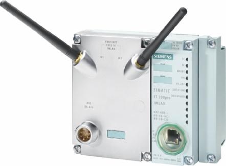 IWLAN Wireless Devices IM 154-6 PN IWLAN Übersicht Interfacemodule zur Kommunikationsabwicklung zwischen ET 200pro und übergeordnetem PROFINET IO Controller über Industrial Wireless LAN