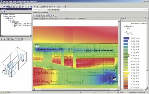 Engineering/ Netzwerkmanagement/ Diagnose SINEMA E Siemens AG 2011 Übersicht Nutzen Engineering Tool zur Unterstützung bei Planung, Konfiguration, Simulation und Messung eines IWLAN-Funkfeldes vor