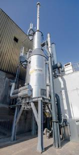 Schon im August 2016 war bei Klingspor eine neue Anlage zur regenerativen Nachverbrennung installiert worden, um die für das Verbrennen der Schadstoffe benötigte Energie möglichst effizient nutzen zu
