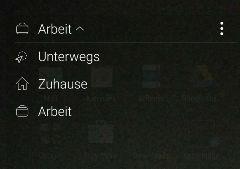 40 Die erste Woche mit dem neuen Telefon Ihre Standorte zu Hause und im Büro einstellen Geben Sie im HTC Sense Startseite-Widget Ihre Standorte für Zuhause und Arbeit basierend auf Ihrer Adresse,