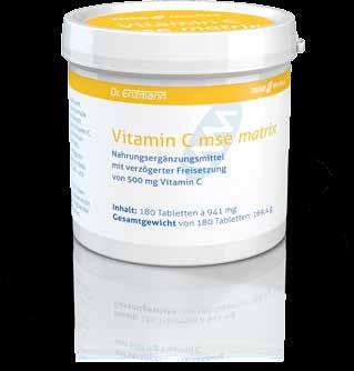 Inhalt In der Tagesverzehrmenge von 1 Tablette sind enthalten: 500 mg Vitamin C (625 %*) * der