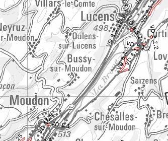 Minuten nördlich von der Stadt entfernt lag. 103 In seinem Buch zur Beschreibung der Bäder der Schweiz hält von Malten fest, dass die Reise von Lausanne nach Moudon 4.5 Stunden dauern würde.