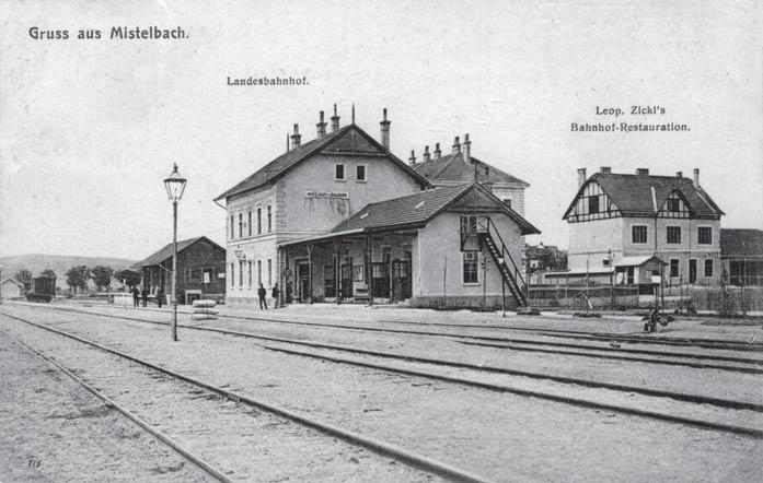 100 Jahre Lokalbahn in Mistelbach 1906-2006 Schon im Jahre 1896 beauftragte das k.k. Handelsministerium die k.k. n.ö.