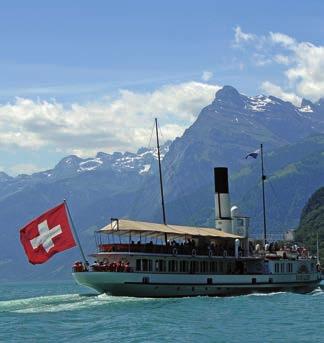 Ermässigtes Wilhelm Tell Express. Tour de Suisse mit Schiff und Bahn. Der Wilhelm Tell Express verbindet die traditionelle Urschweiz mit dem mediterranen Tessin.