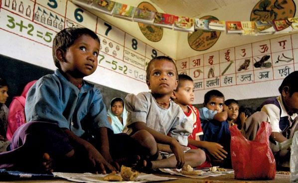 Hand-over die Verantwortung übergeben WFP/Rein Skullerud Deutschland unterstützte WFP darin, das indische Schulspeisungsprogramm an die lokalen Behörden zu übergeben, die nun selbst Kindern eine