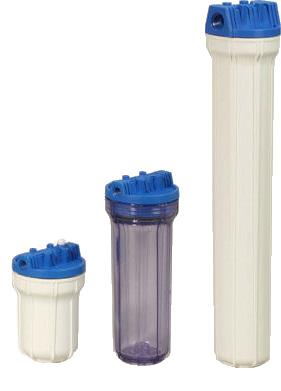 Nassfiltration 2 3 KunststoffKerzenfiltergeräte für die Aufnahme einer oder mehrerer Filterkerzen.