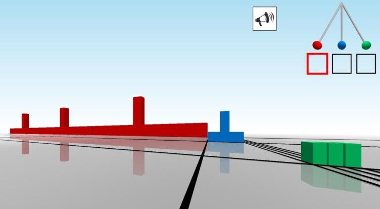 Transfer In diesem Spiel sollen Zahlen von einer Repräsentation in eine andere Repräsentation übersetzt werden.