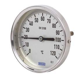 Typ 52 Thermometer dieser Typenreihe sind vorgesehen zum Einbau in Rohrleitungen und Behälter.