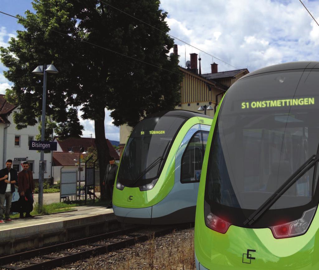 Im Zollern-Alb-Kreis könnte die RegioStadtbahn sowohl mit Eisenbahn- als