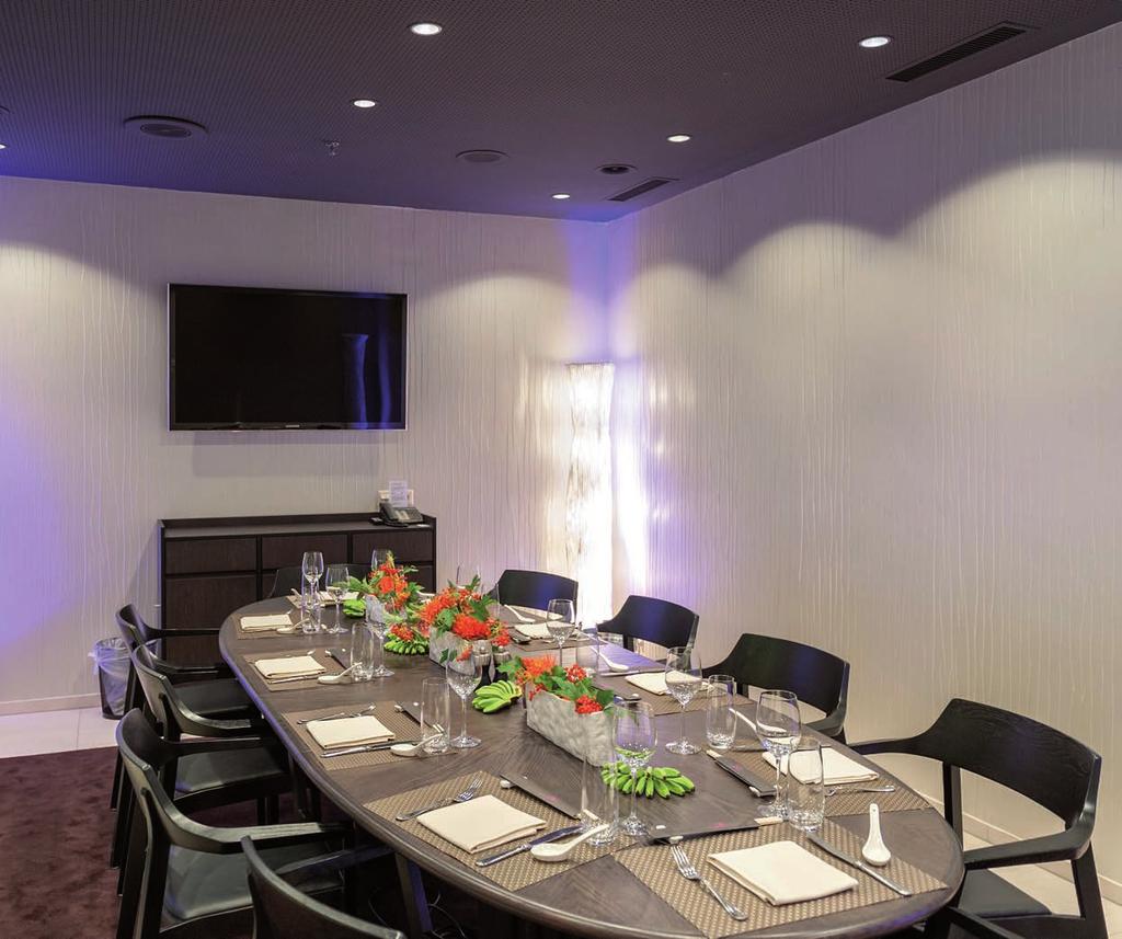 Vivace NOBILE Dieser elegante und zentral gelegene Raum eignet sich ideal für Meetings, Workshops und private Essen mit bis zu 10 Personen.