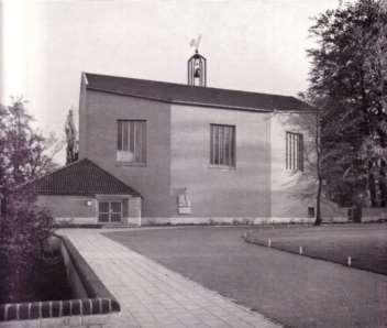 F. Møller und K. Fisker. Versammlungsgebäude der Universität Århus in Dänemark, 1931.