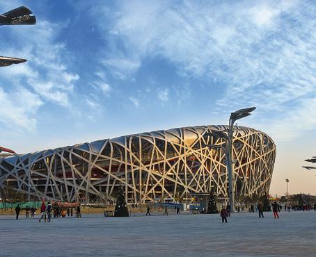 Olympiastadion in Peking Verbotene Stadt in Peking Gandan-Kloster in Ulaan Baatar Mongolische Schweiz entdecken.