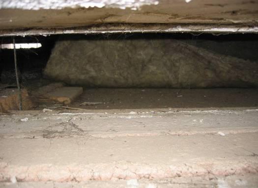 Dämmungsproblem. Vor allem bei abgehängten Decken oder großen Dachräumen kann man sich damit gezielt an die Sanierung machen.