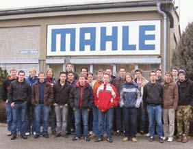 SCHULBERICHTE Besuch bei der Firma Mahle Qualität ist, wenn der Kunde zurückkommt und nicht das Produkt!