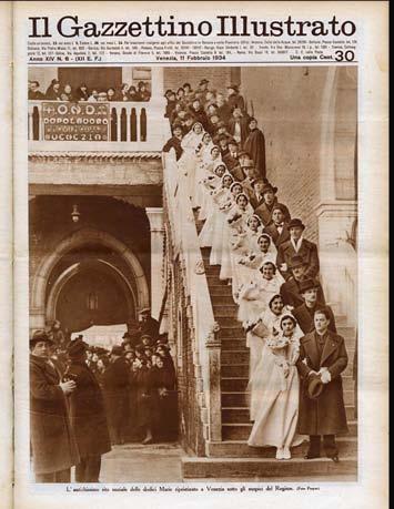 das marienfest : ein VeNedig-VideoProJekt VoN CordulA ditz Bild links: das marienfest im Jahr 1934, aus: il gazzettino illustrato, anno XiV Nr. 6 vom 11. mai 1934.